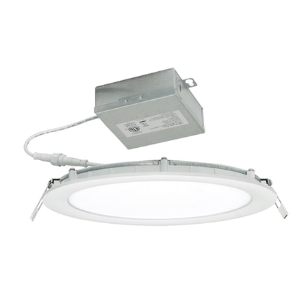 Afx Tuck 8'' LED Flush Mount, White TUCF08LAJD1WH